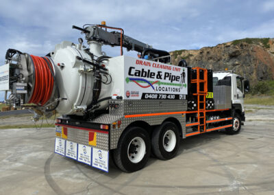 Cable And Pipe Vac Truck