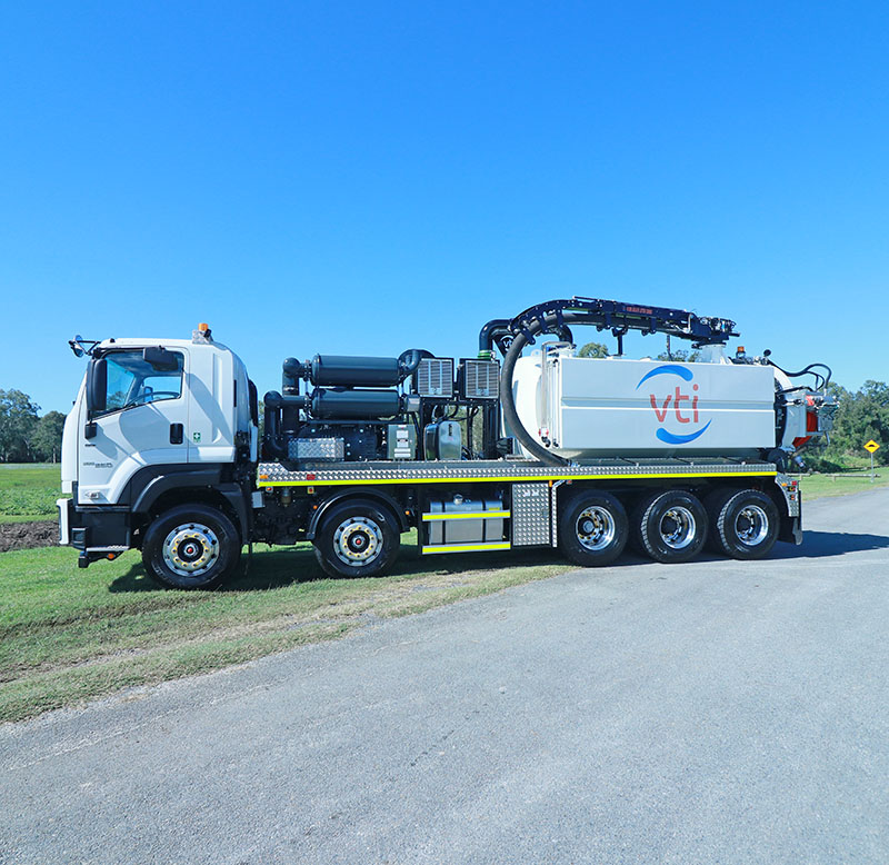 jetter combo hydro vacuum truck