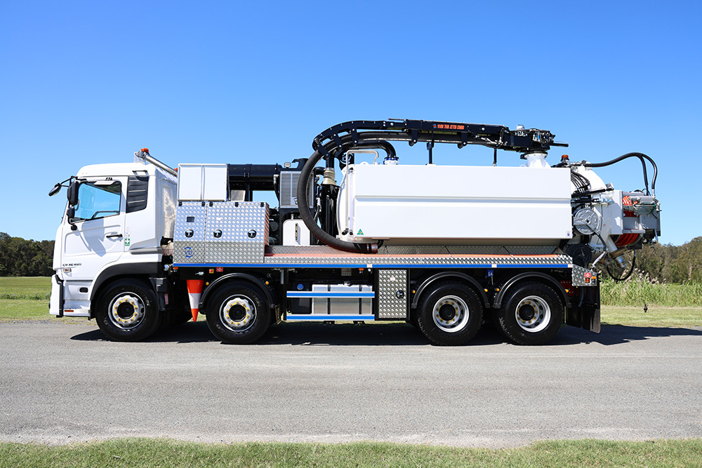 031A8222 vacuum truck jetter
